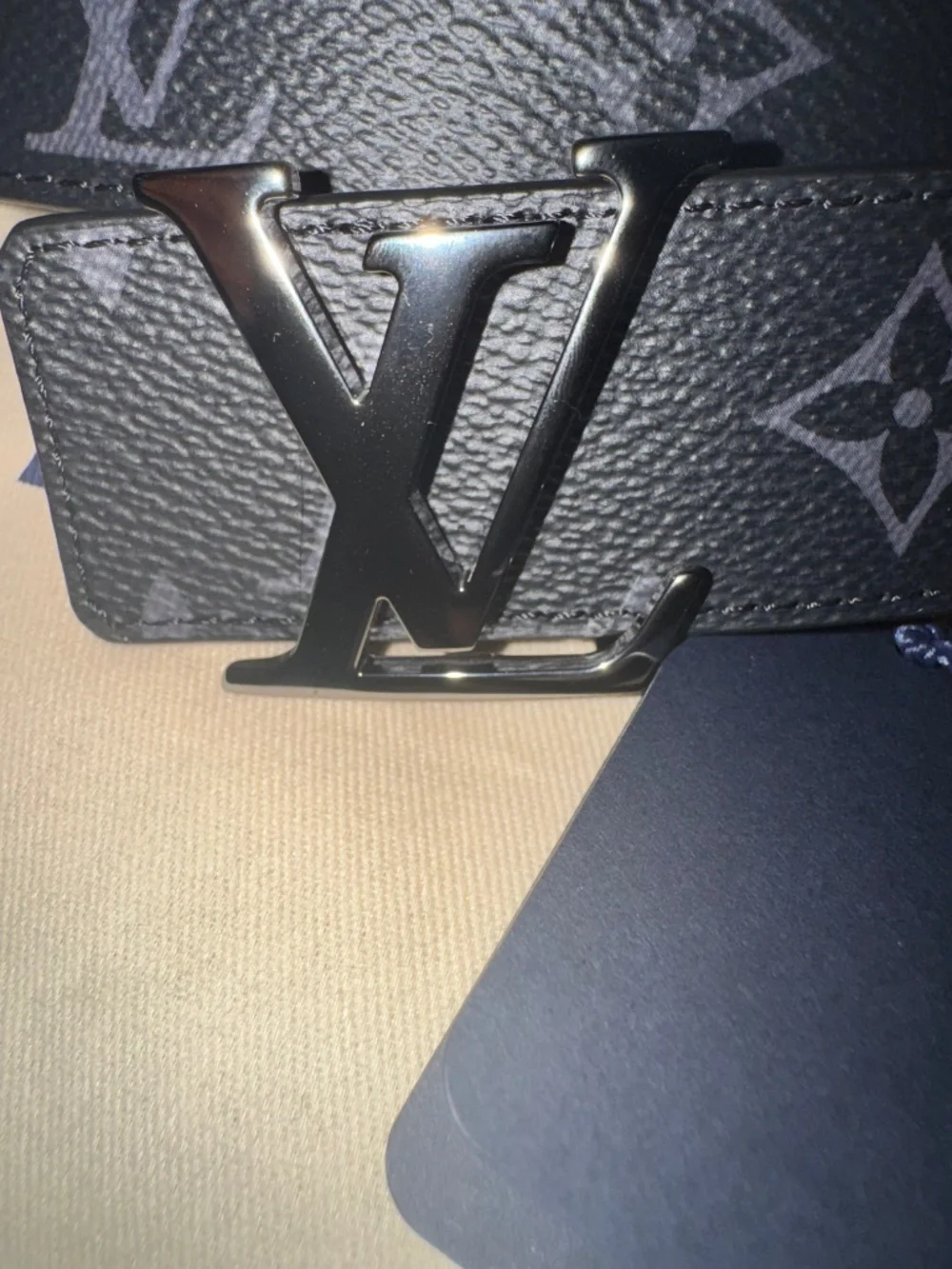 Authentic Louis Vuitton reversible belt